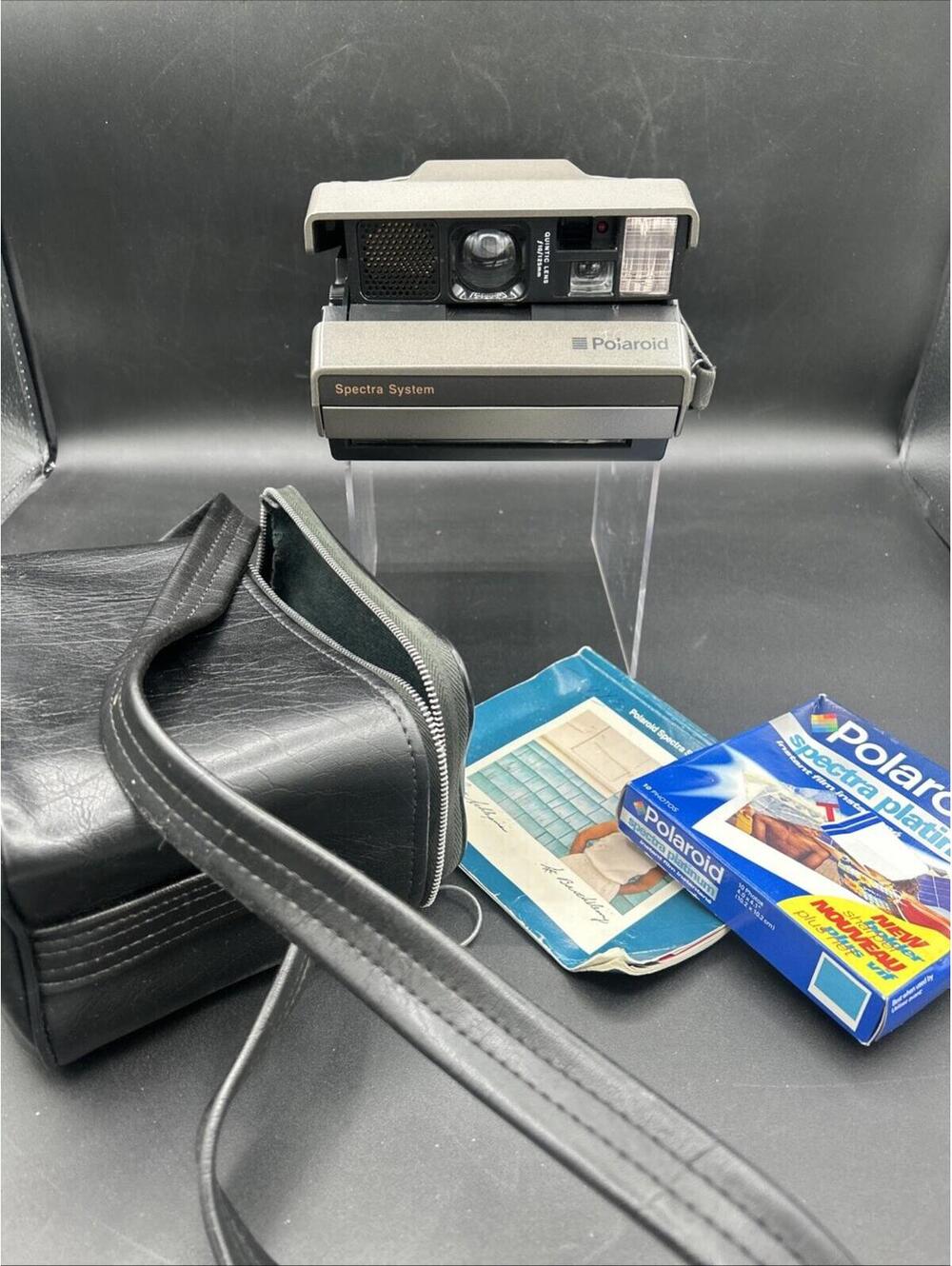 Polaroid Spectra System Instant Film Camera Quintic Lens 125MM with Case
